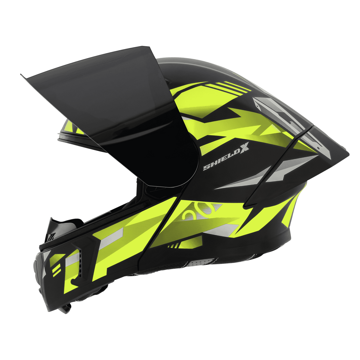 SBA-20 SHIELD X GLOSSY BLACK WITH NEON