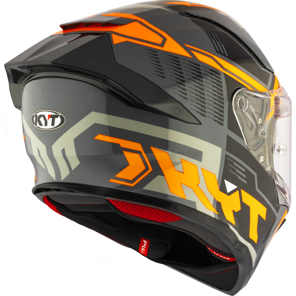 KYT R2R PRO OCTANE ORANGE