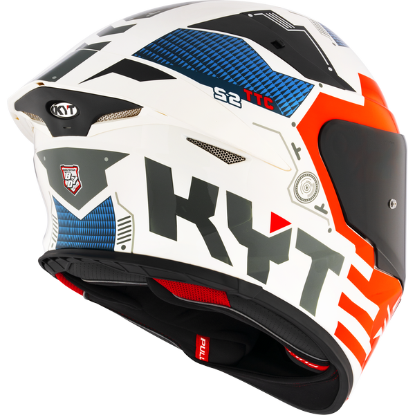 KYT TT-REVO FUSELAGE RED