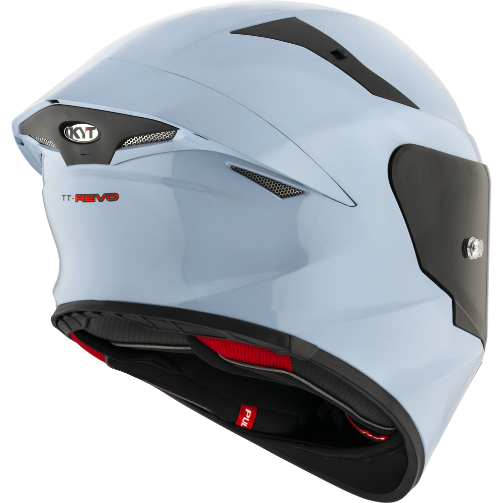 KYT TT-REVO PLAIN SEA BLUE