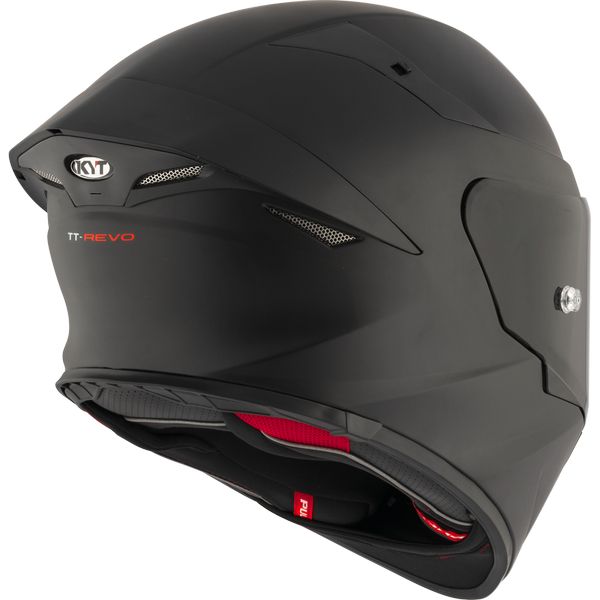 KYT TT-REVO PLAIN MATT BLACK