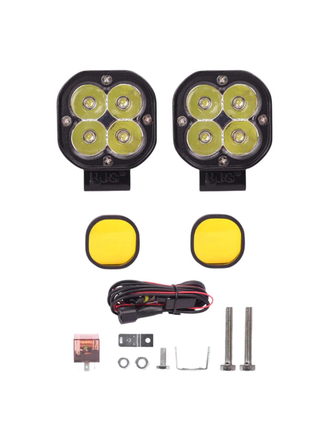 HJG 4 LED Pair Foglight Premium 1.0