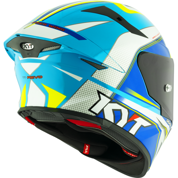 KYT TT-REVO GRAND PRIX WHITELIGHT BLUE