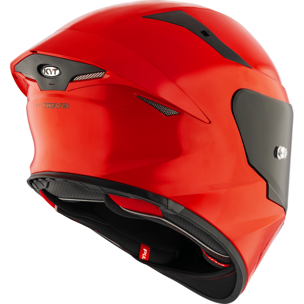 KYT TT-REVO PLAIN GARA RED