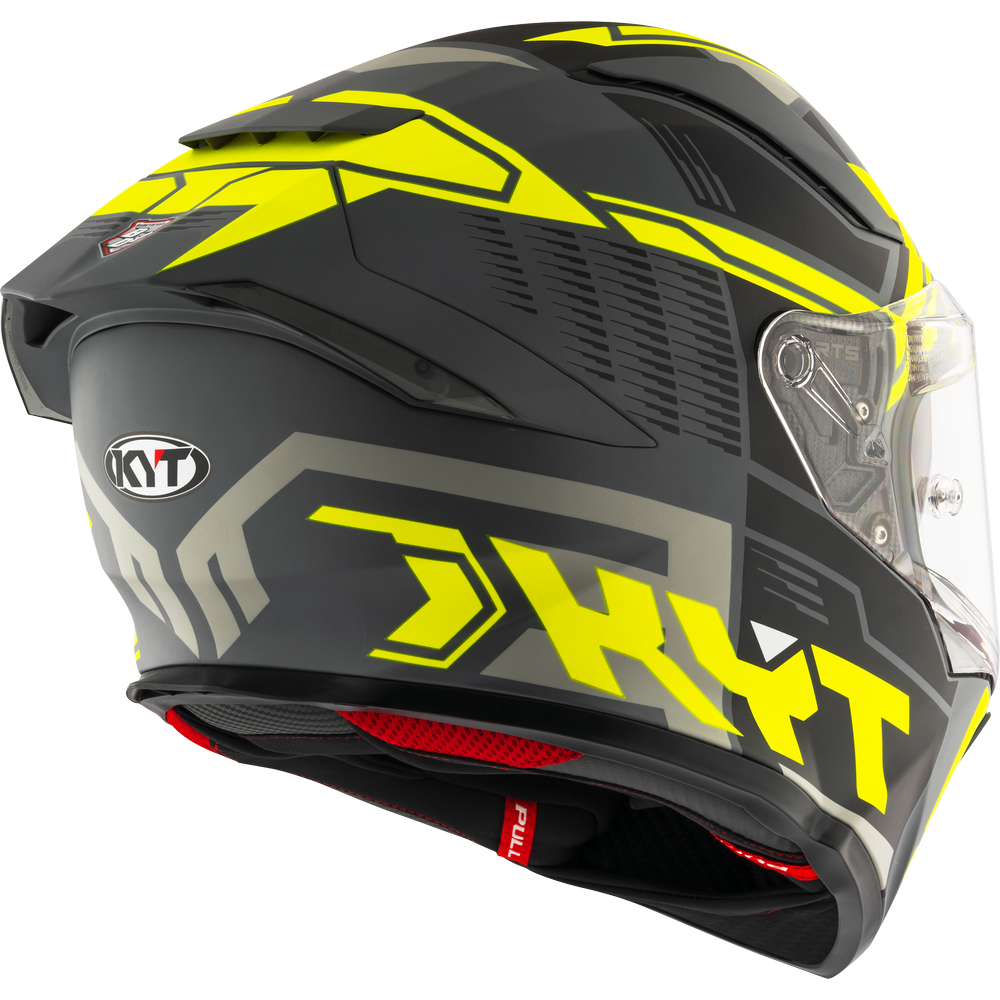 KYT R2R PRO OCTANE MATT YELLOW