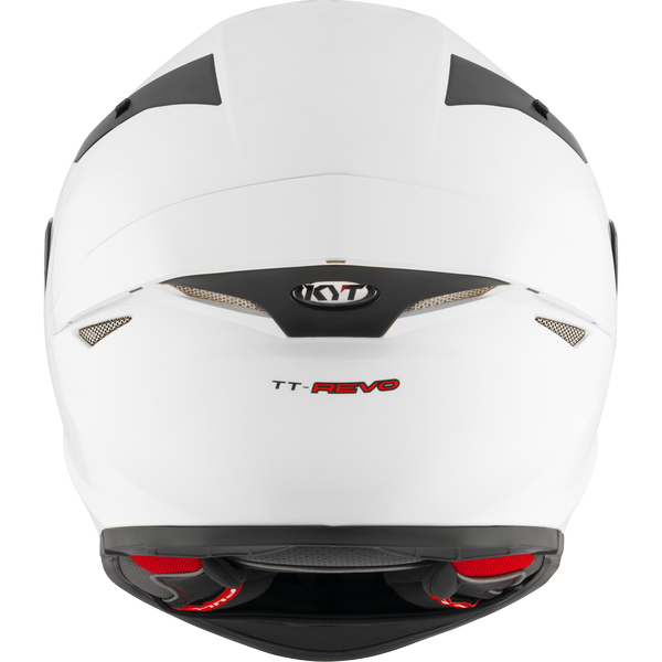 KYT TT-REVO PLAIN WHITE