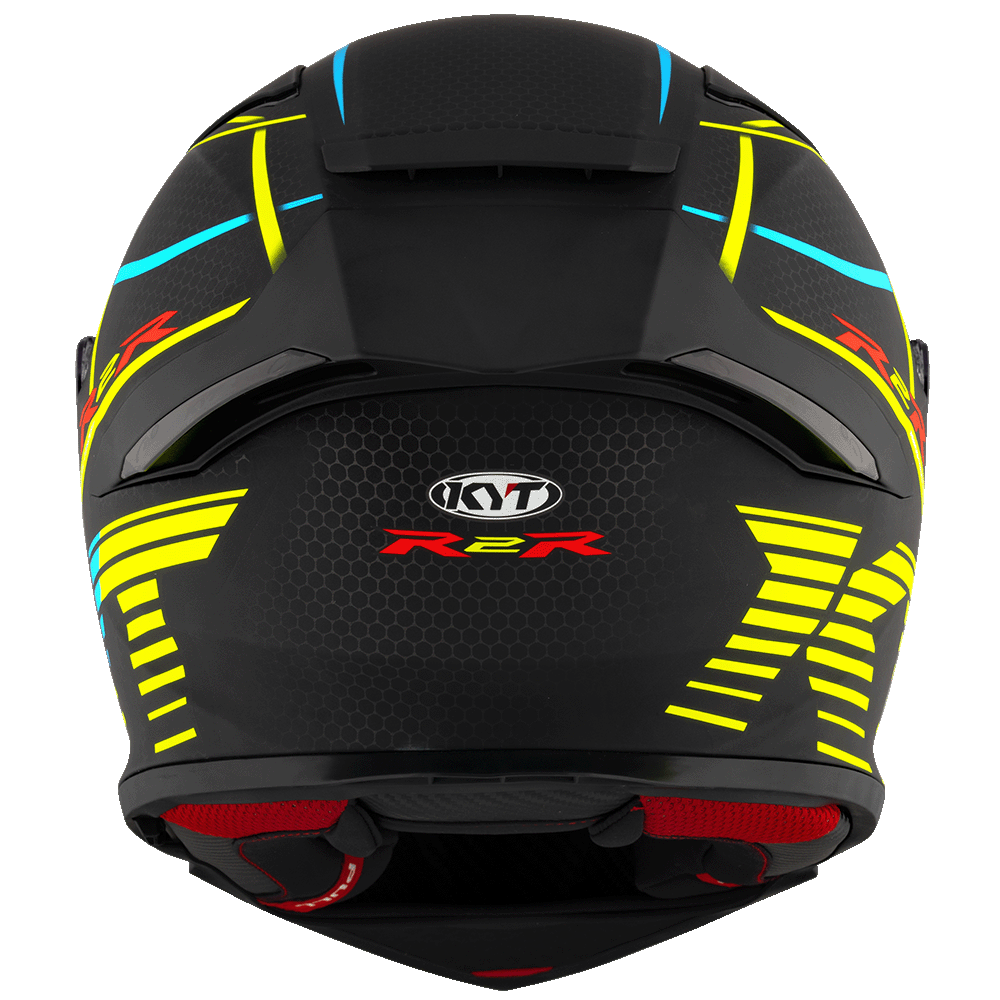 KYT R2R PRO CONCEPT MATT BLACK YELLOW