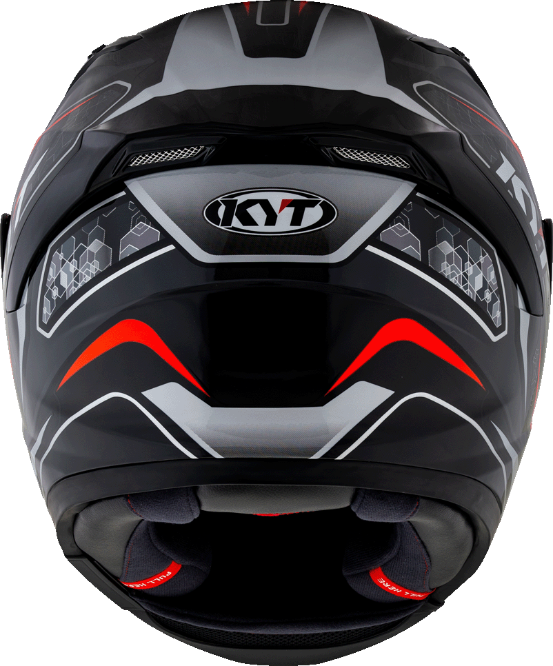 KYT Striker #01 Black Red