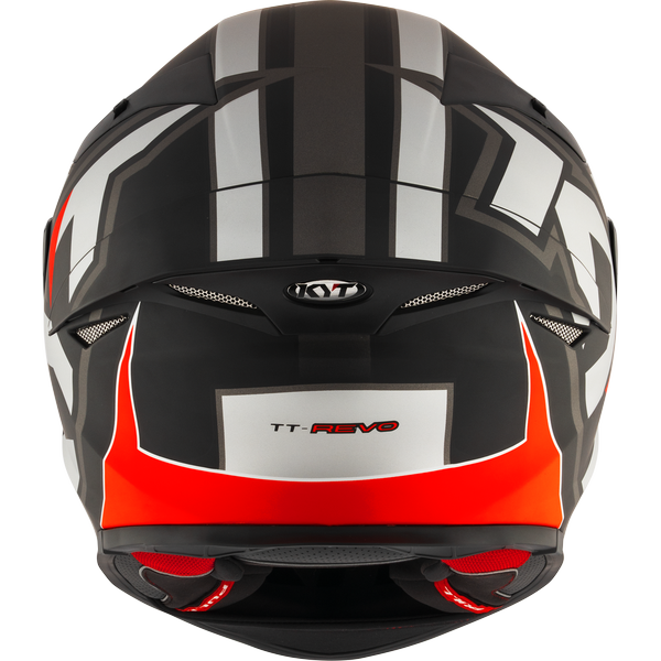KYT TT-REVO - ELECTRON MATT GREY RED