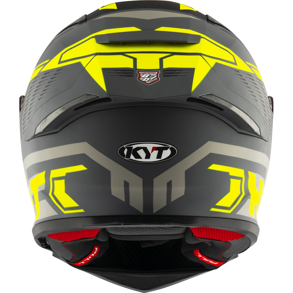 KYT R2R PRO OCTANE MATT YELLOW