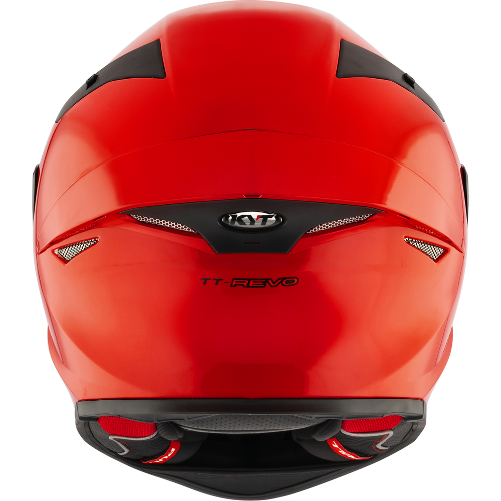 KYT TT-REVO PLAIN GARA RED