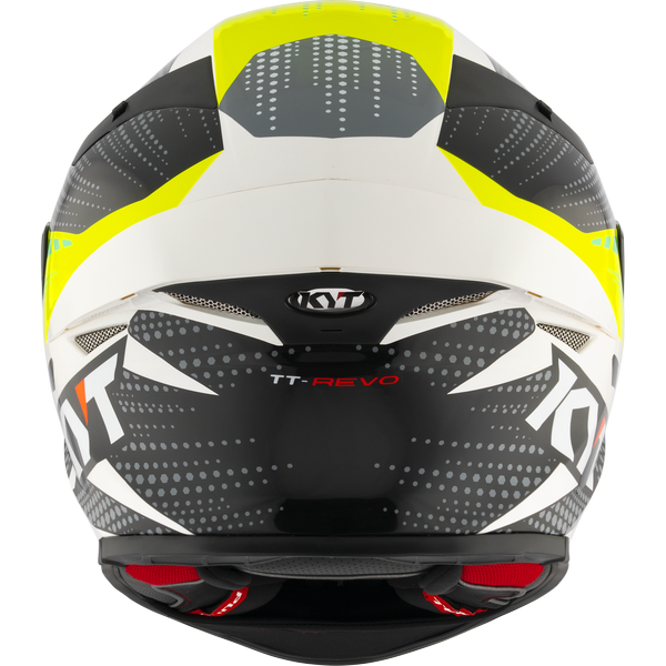 KYT TT-REVO GEAR BLACK YELLOW