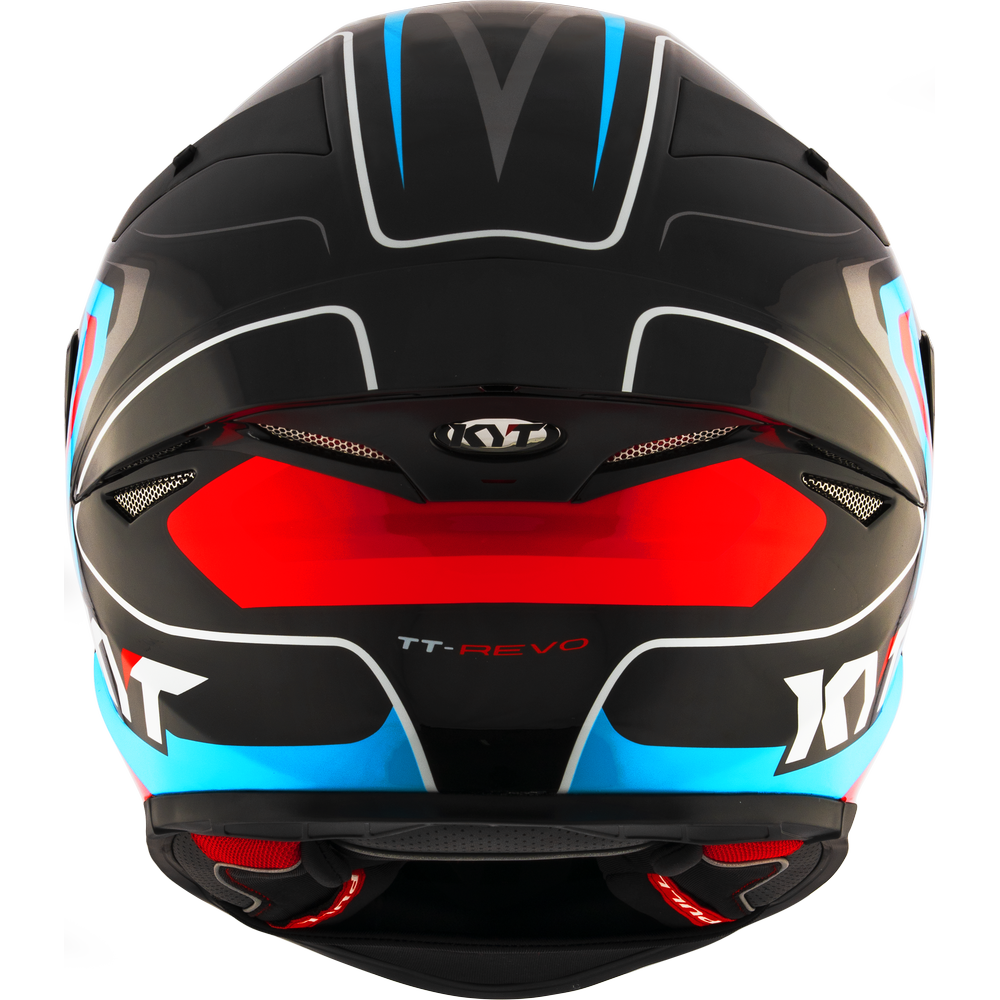 KYT TT-REVO OVERTECH BLACK FUXIA