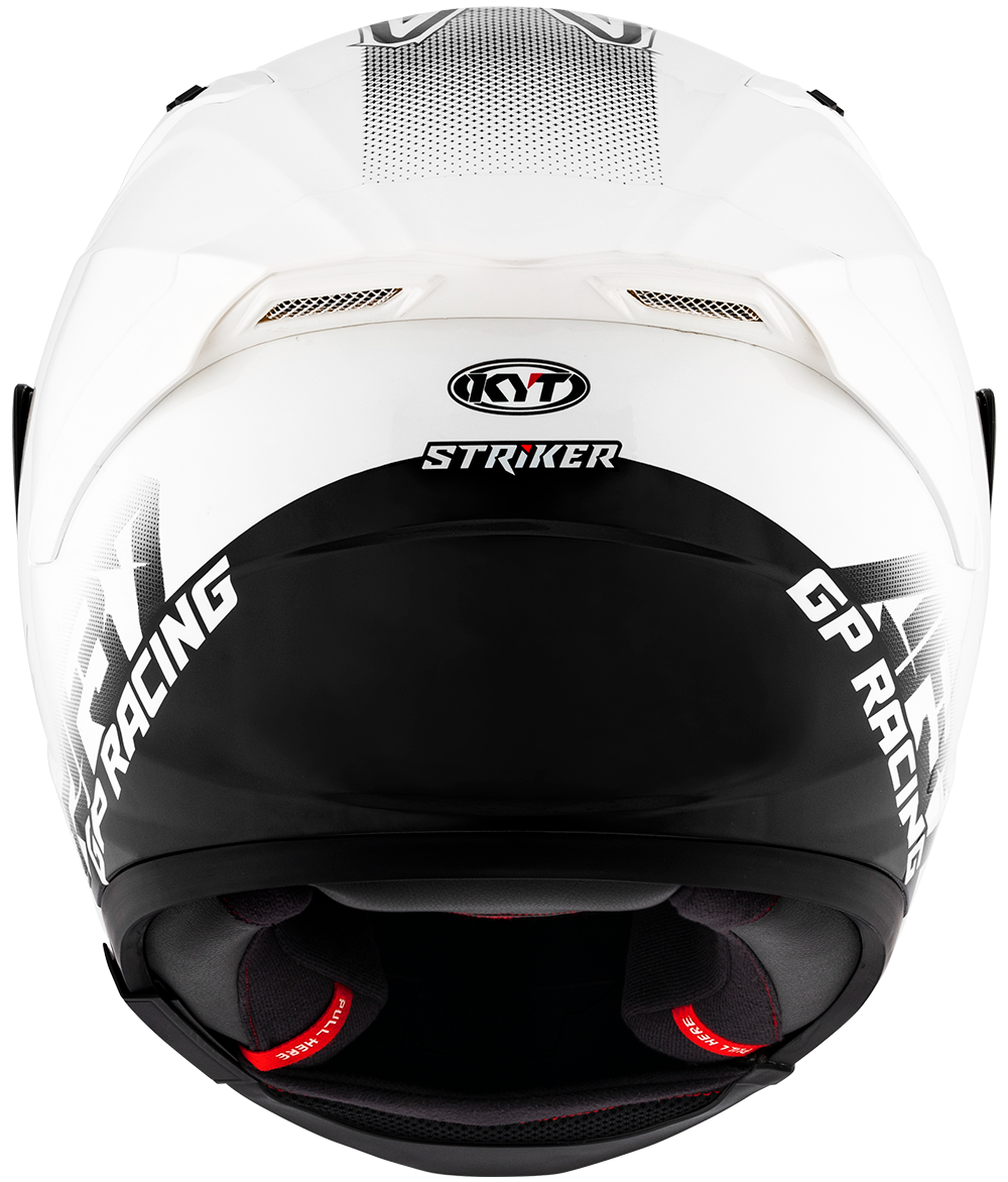 KYT Striker AF37 Livery White Black