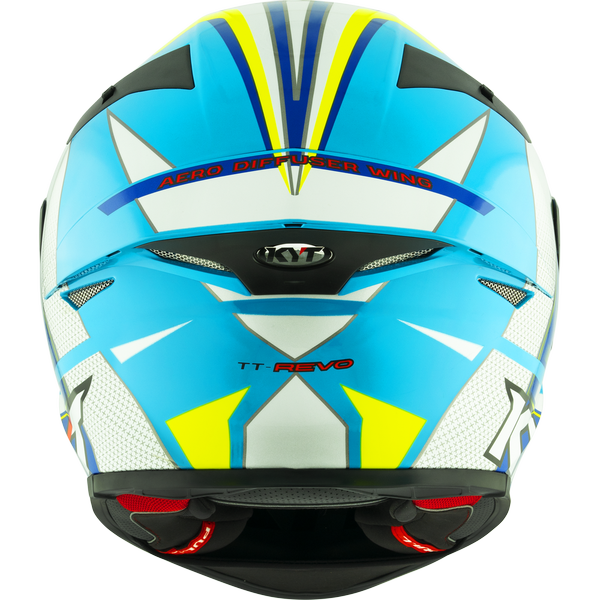 KYT TT-REVO GRAND PRIX WHITELIGHT BLUE