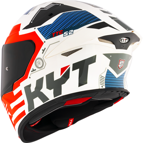 KYT TT-REVO FUSELAGE RED