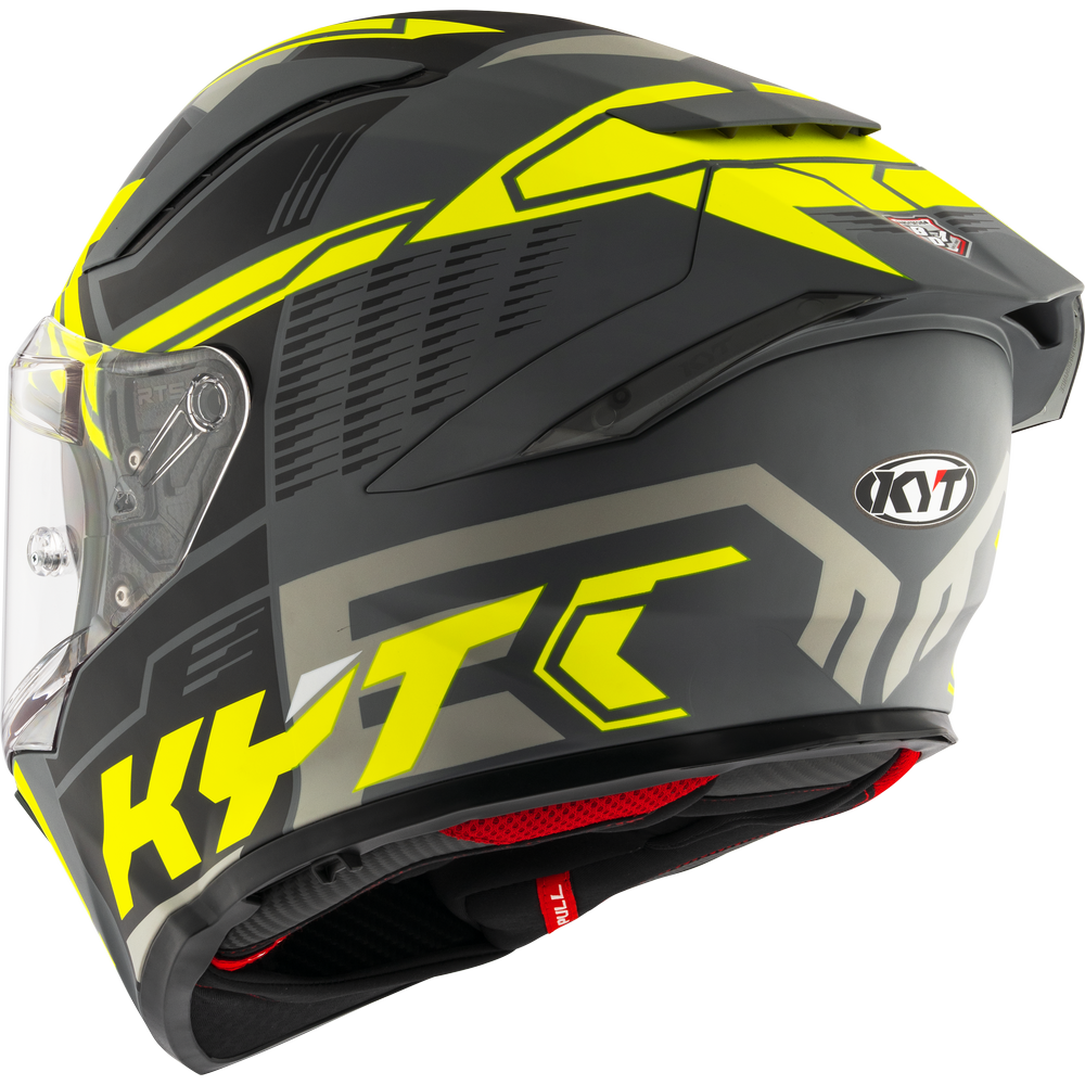 KYT R2R PRO OCTANE MATT YELLOW