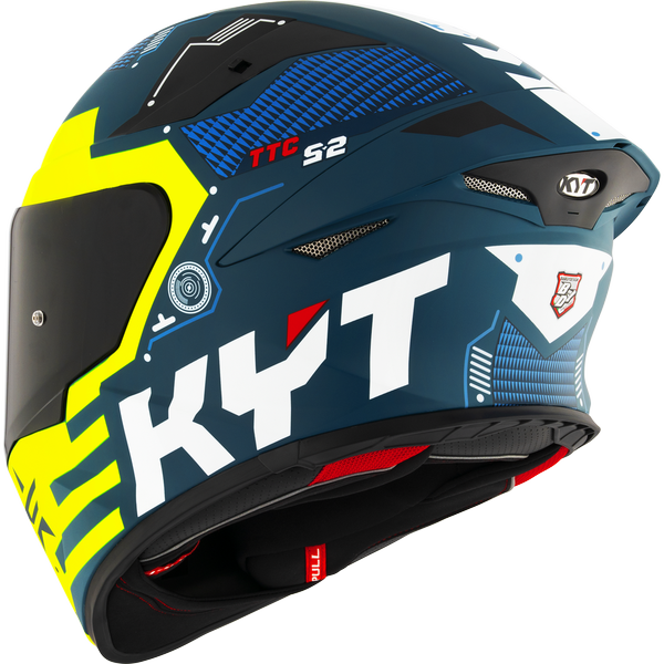 KYT TT-REVO FUSELAGE MATT YELLOW