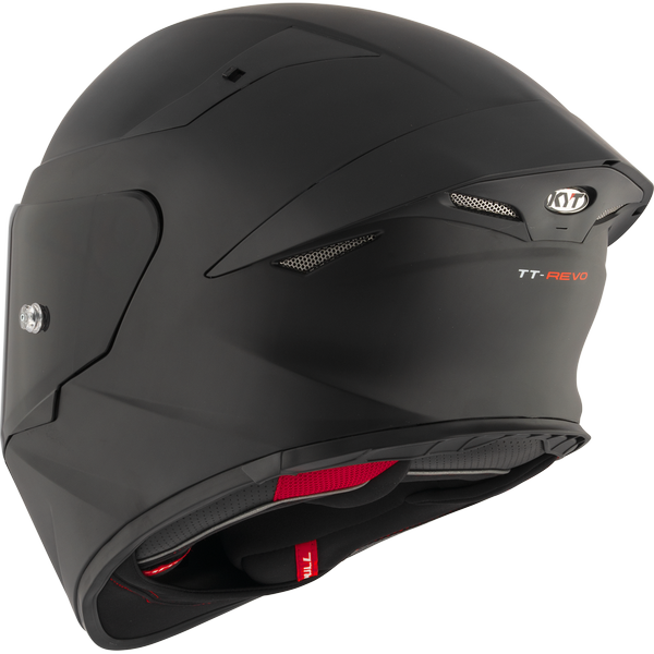 KYT TT-REVO PLAIN MATT BLACK