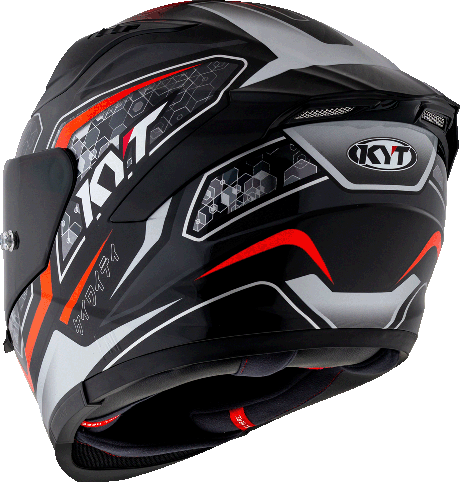KYT Striker #01 Black Red