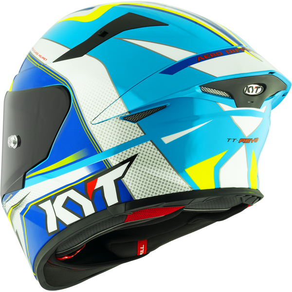 KYT TT-REVO GRAND PRIX WHITELIGHT BLUE