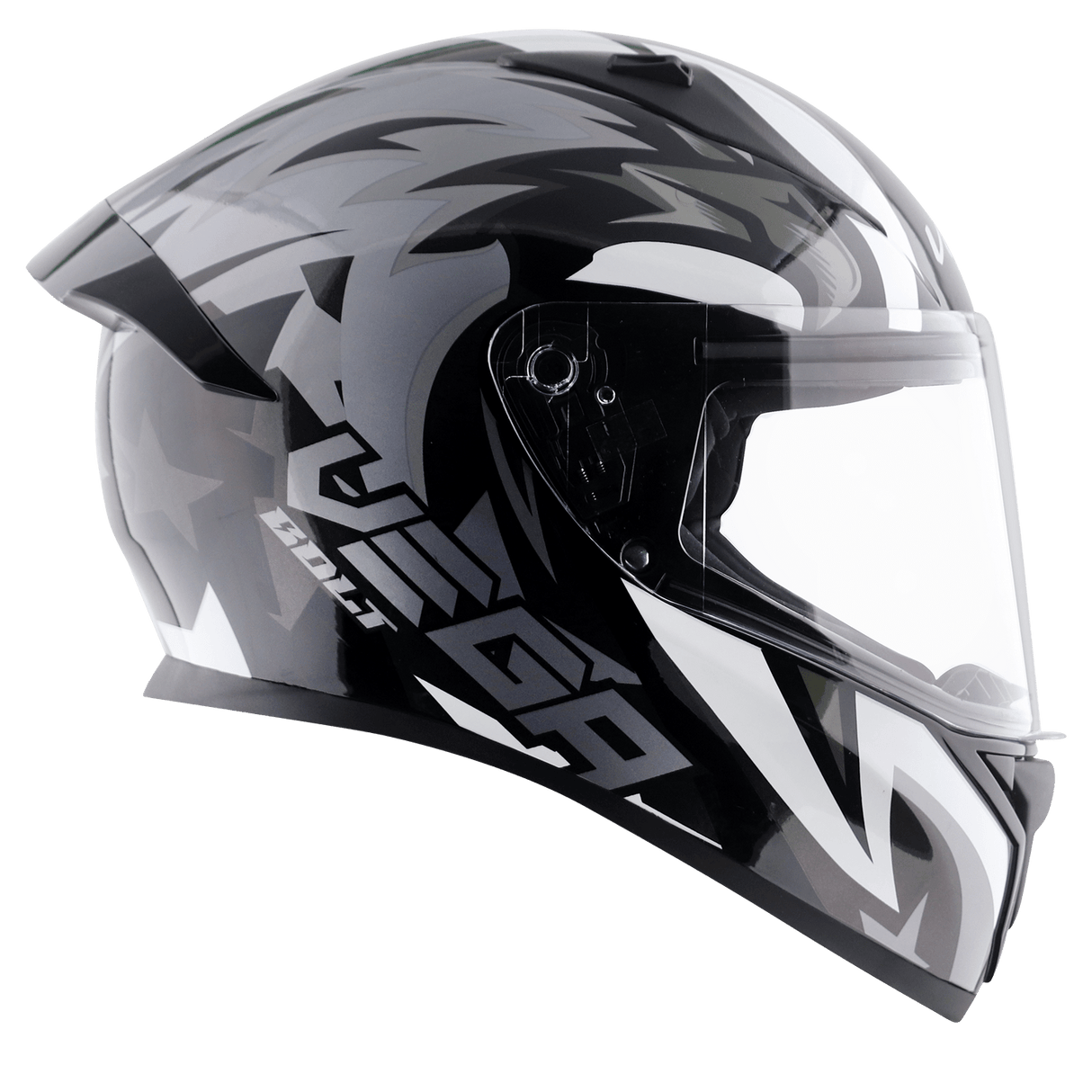 Bolt Speedx Helmet - Black Grey