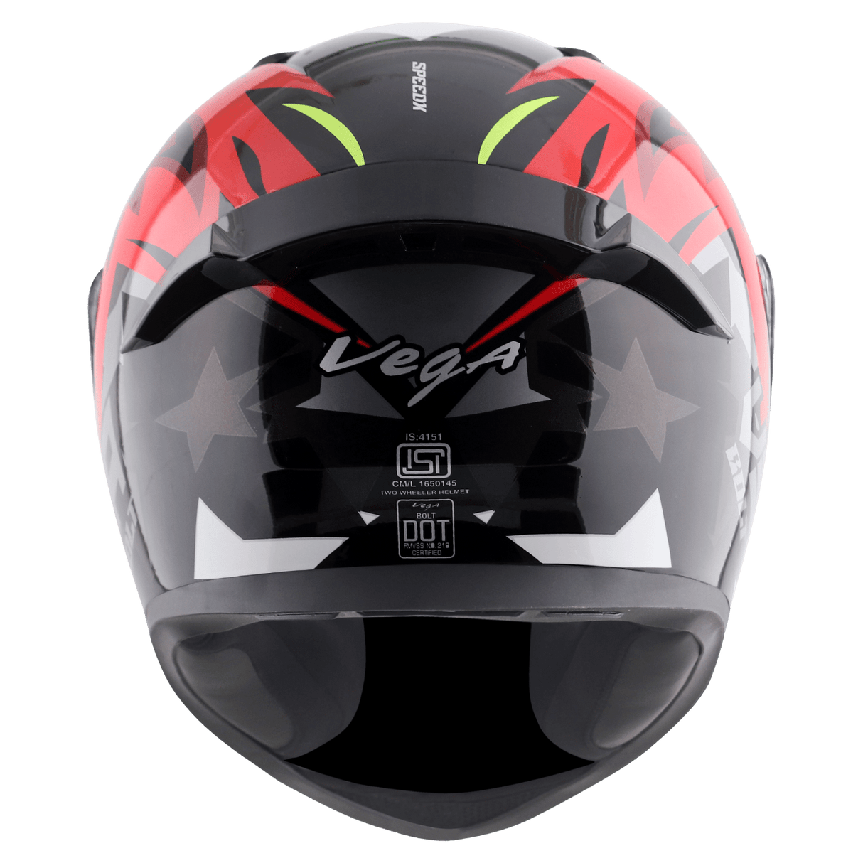 Bolt Speedx Helmet - Black Red