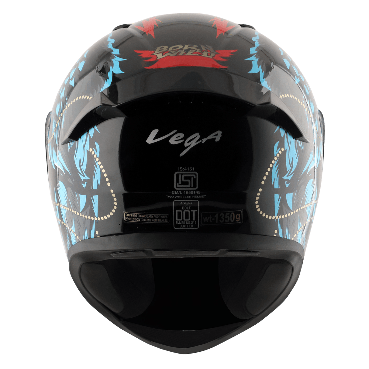 Bolt Wild Helmet - Black Blue