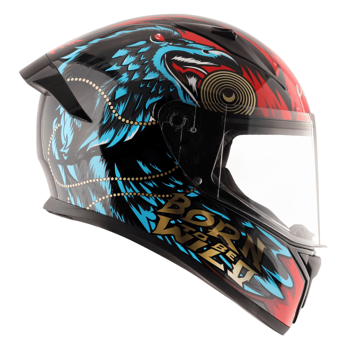 Bolt Wild Helmet - Black Blue