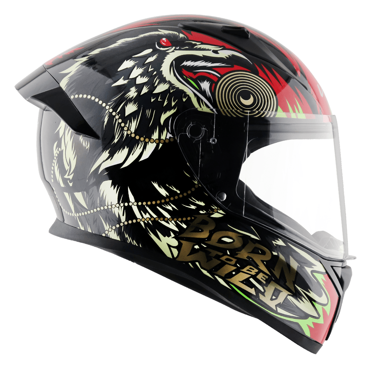 Bolt Wild Helmet - Black Green