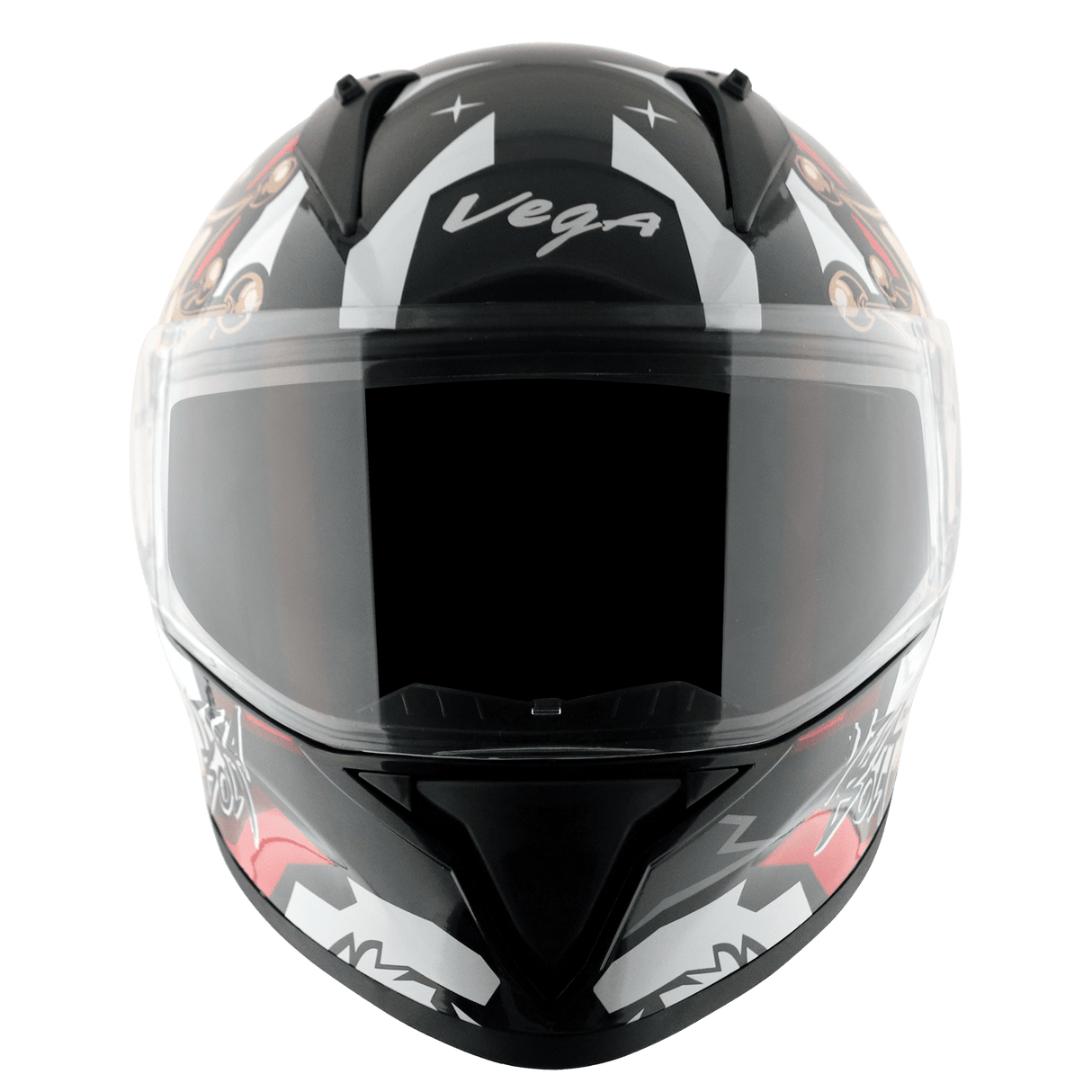 Bolt Crown Men Helmet - Black Red