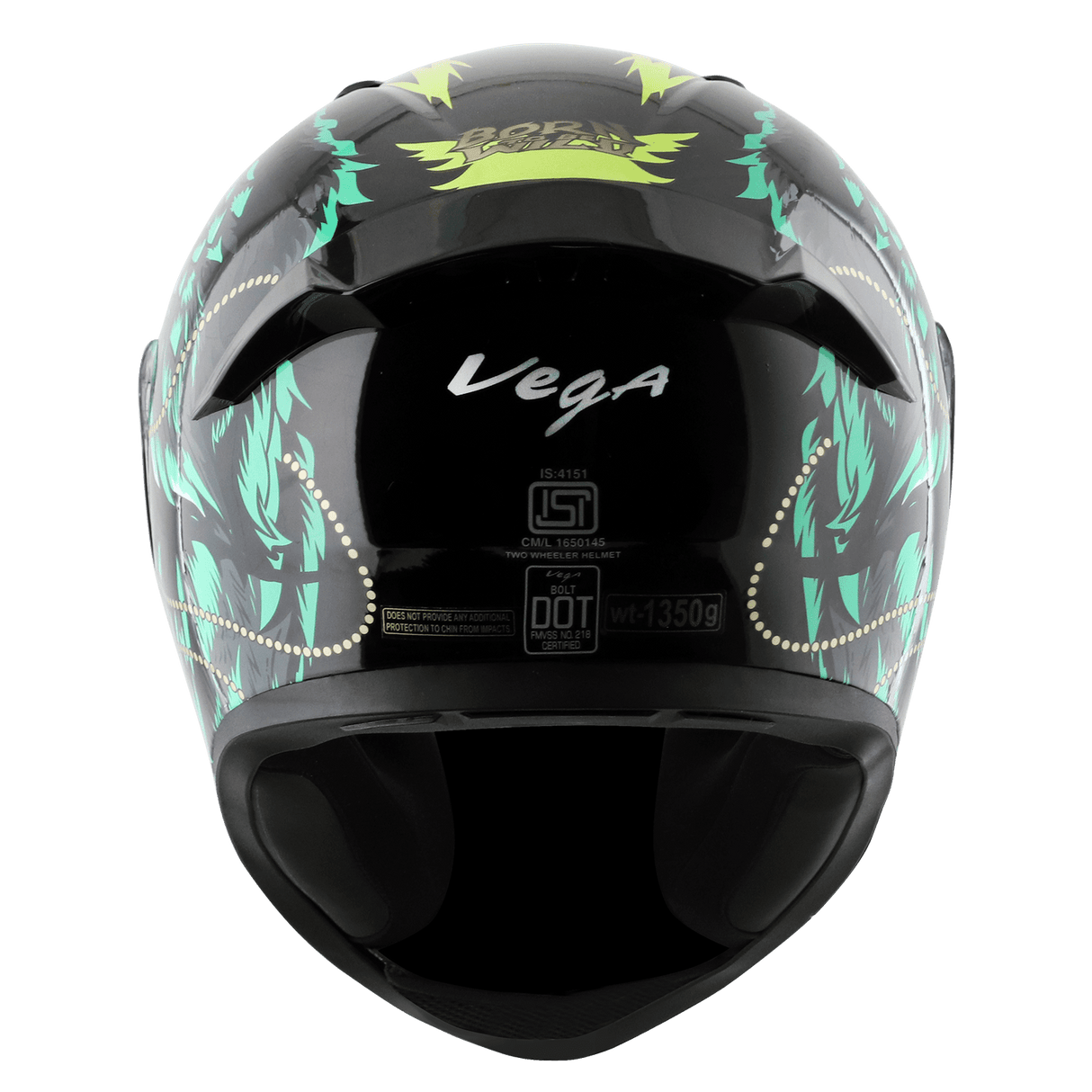 Bolt Wild Helmet - Black Yellow