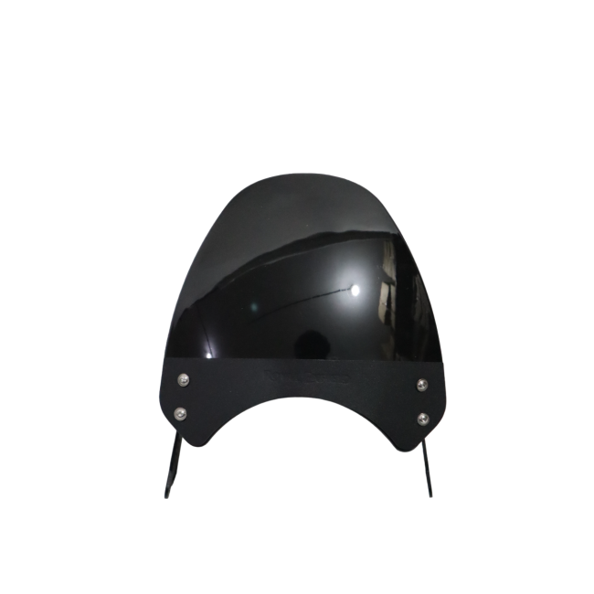 Black Small Visor for Royal Enfield Hunter 350