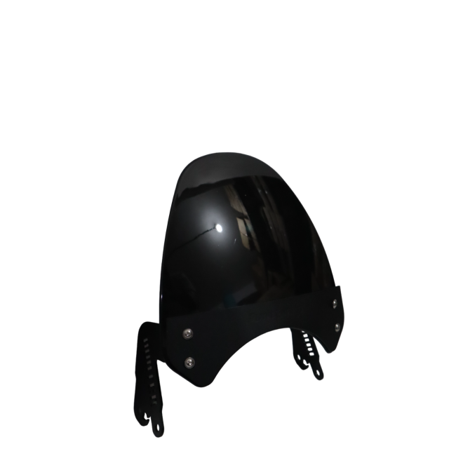 Black Small Visor for Royal Enfield Hunter 350