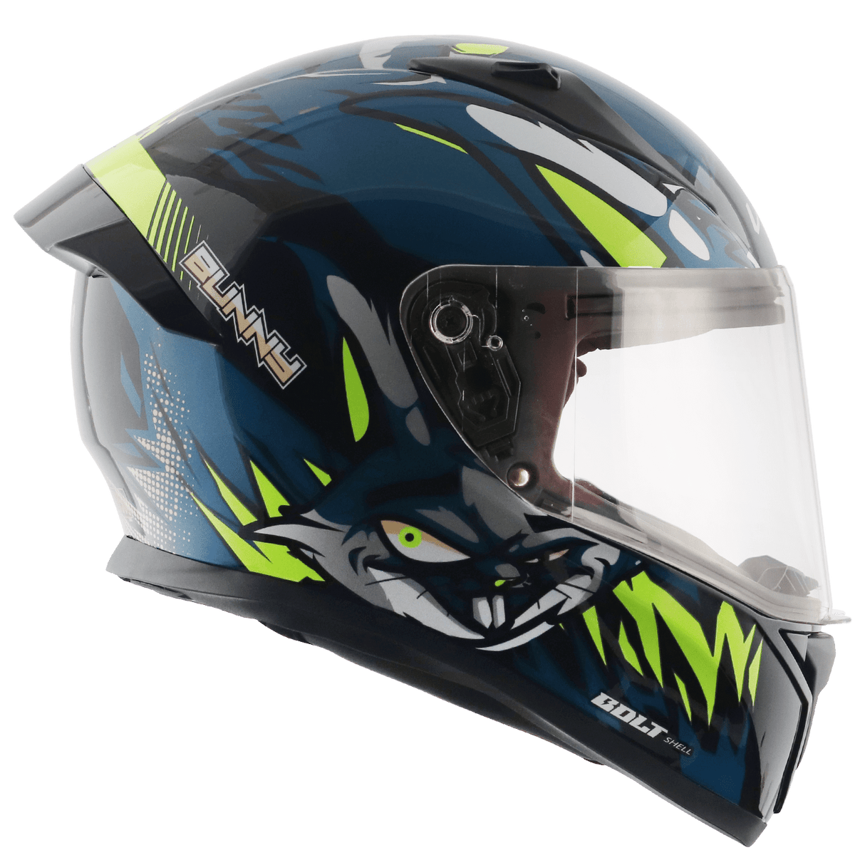 Bolt Bunny Helmet - Black Blue