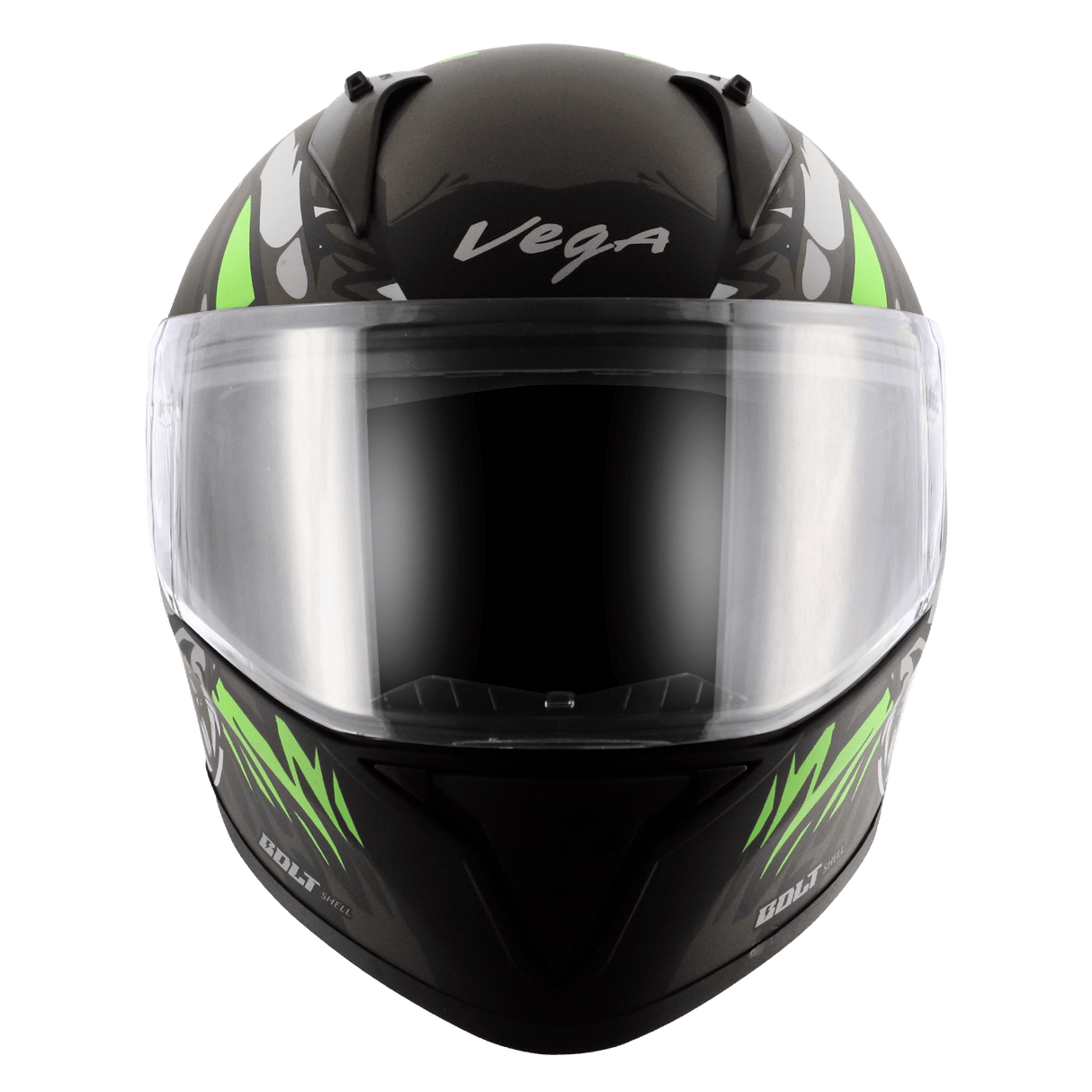 Bolt Bunny Helmet - Dull Black Green