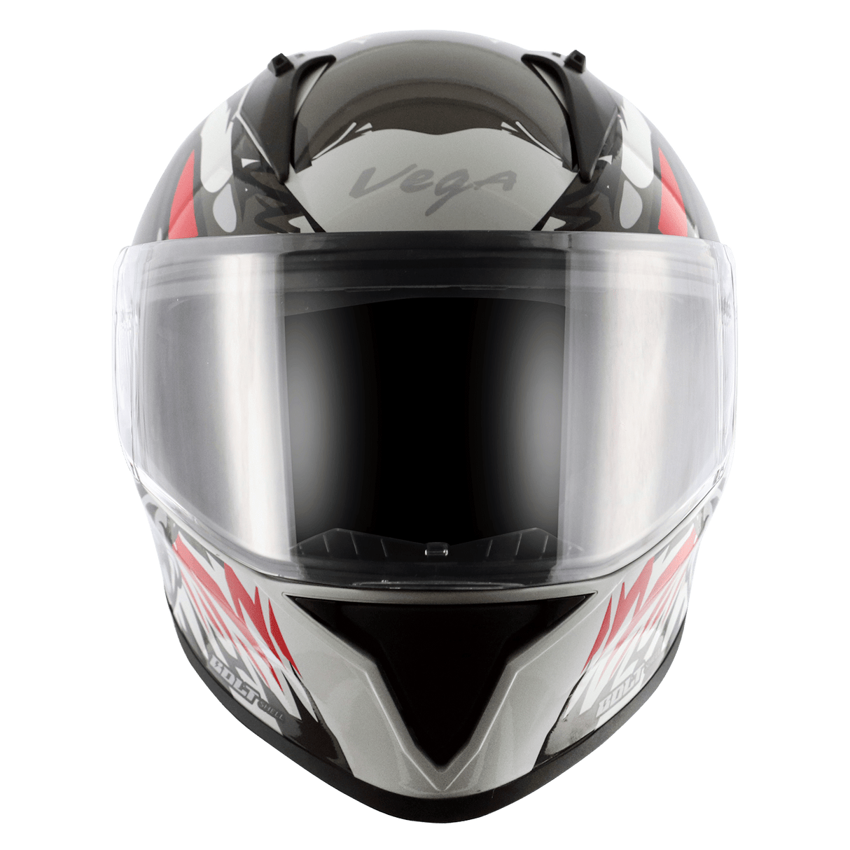 Bolt Bunny Helmet - White Red