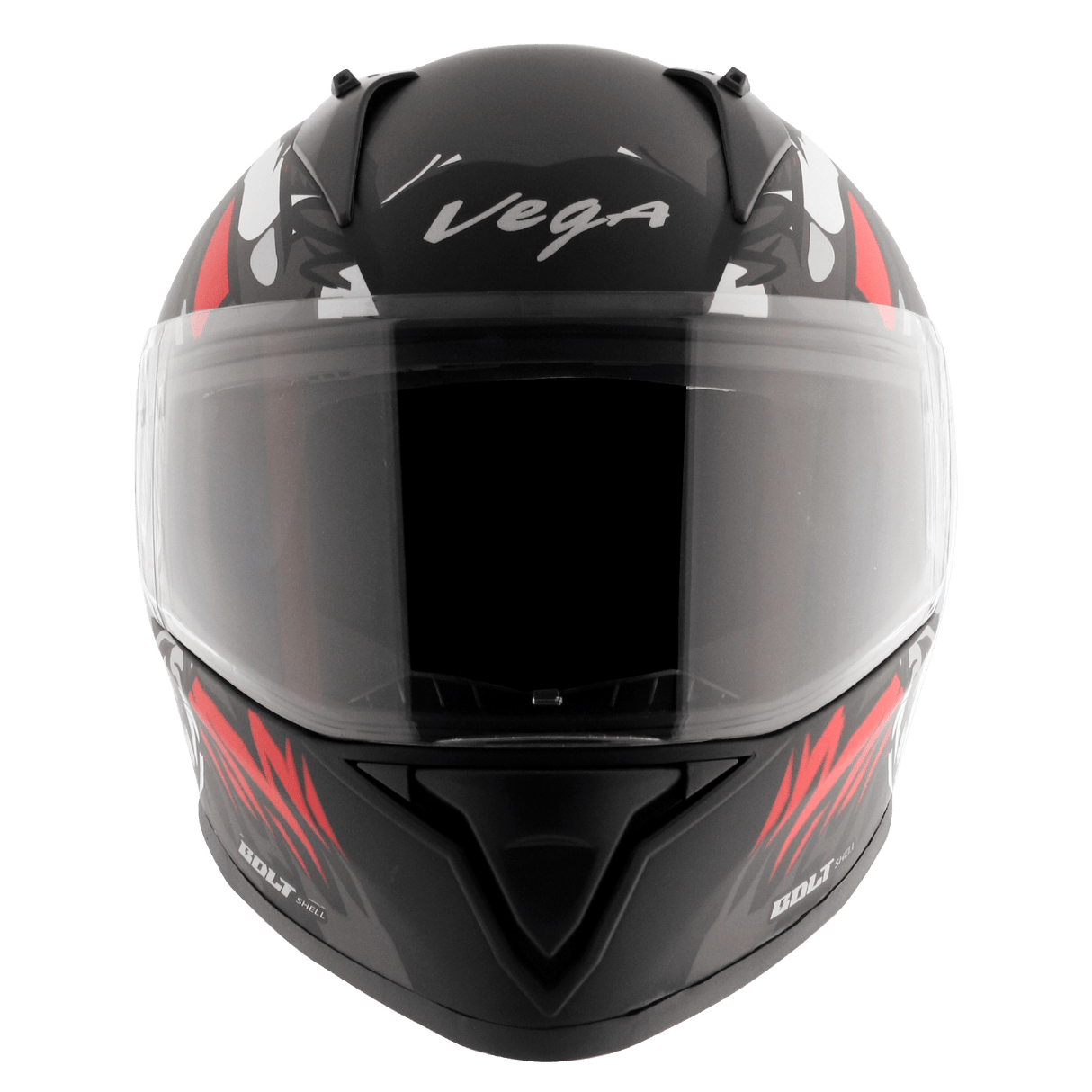 Bolt Bunny Helmet - Dull Black Red