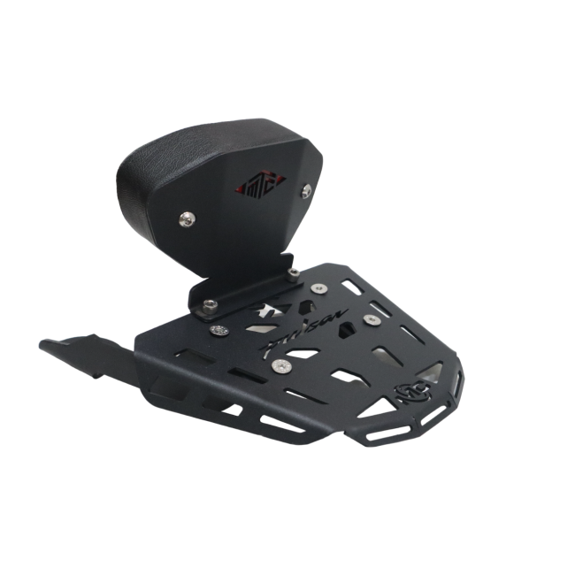 CNC Carrier Plate with Backrest for Bajaj NS400Z 1