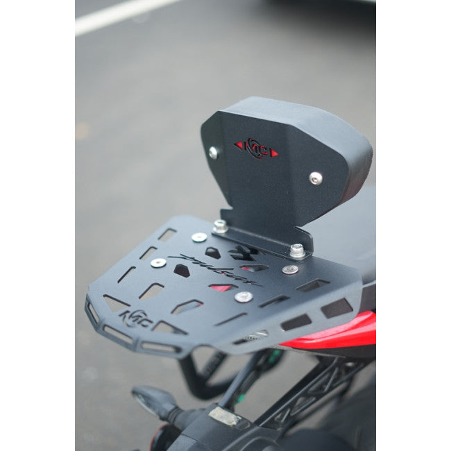 CNC Carrier Plate with Backrest for Bajaj NS400Z 2