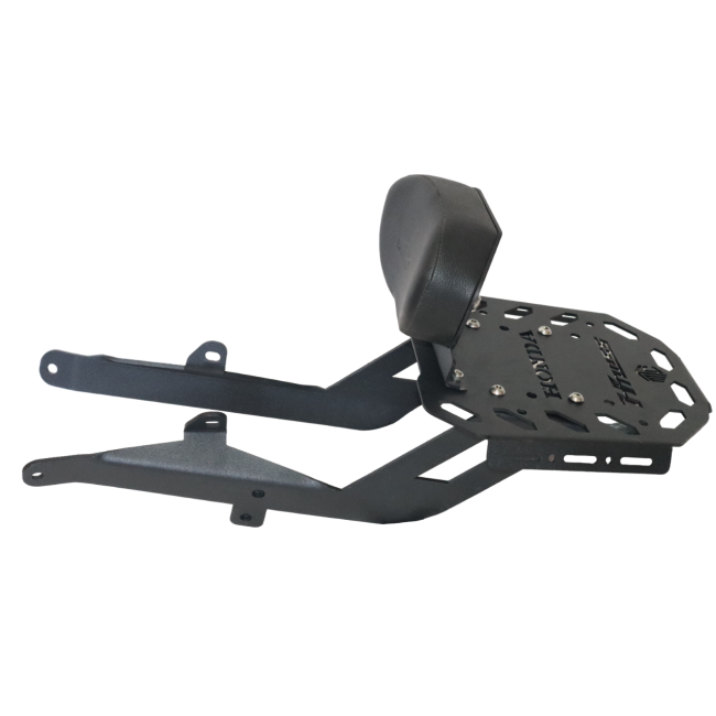 CNC Carrier Plate with Backrest for Honda H'ness CB 350