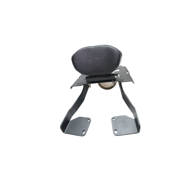 CNC Carrier Plate with Backrest for Royal Enfield Hunter 350 1