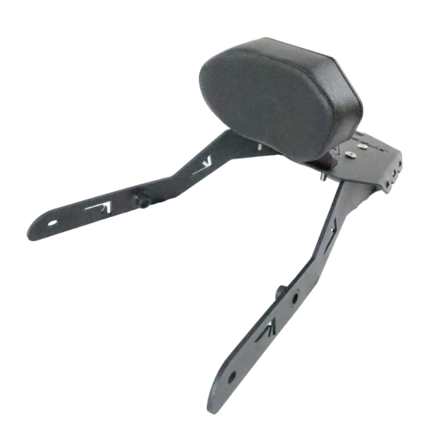 CNC Carrier Plate with Backrest for Triumph Speed 400 or Scrambler 400X