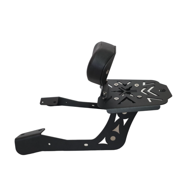CNC Carrier Plate with Backrest for Yamaha FZ-X