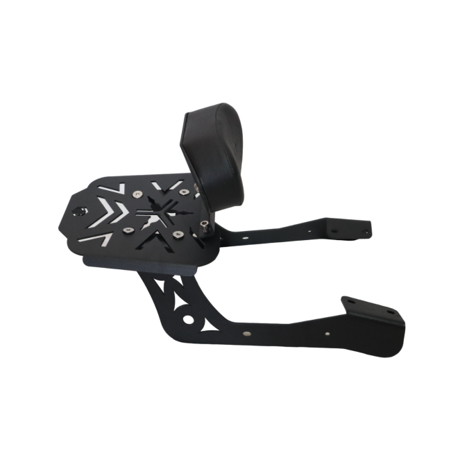CNC Carrier Plate with Backrest for Yamaha FZ-X