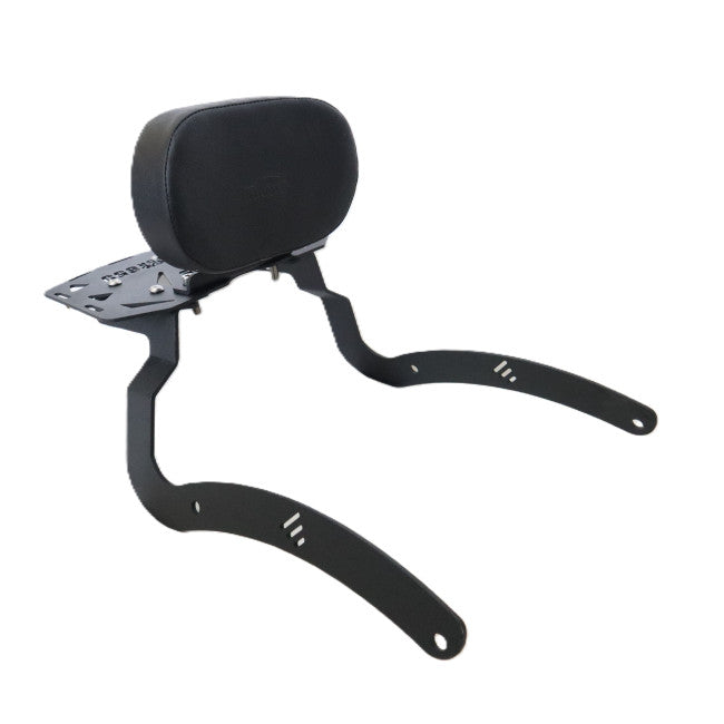 CNC Carrier Plate with Backrest (with Bike Logo) for Royal Enfield Super Meteor 650 2