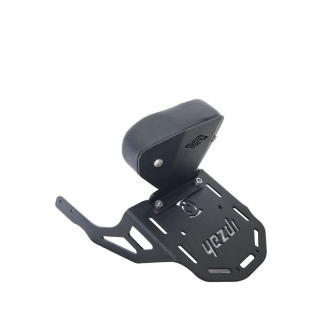 CNC Carrier with Backrest for Yezdi Scrambler