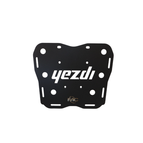 CNC Carrier with plate for Yezdi Adventure
