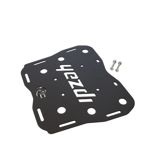 CNC Carrier with plate for Yezdi Adventure 2