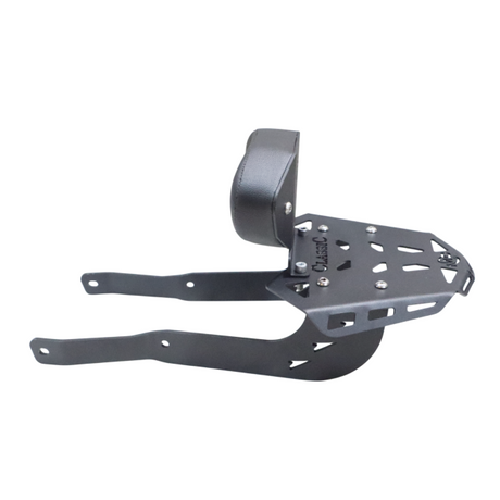 Carriers with Backrest for Royal Enfield Goan Classic 350 1